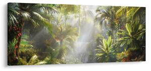 Obraz - Tropický dažďový prales (120x50 cm)