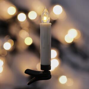 FLHF LED bezdrôtové sviečky na vianočný stromček - 40ks