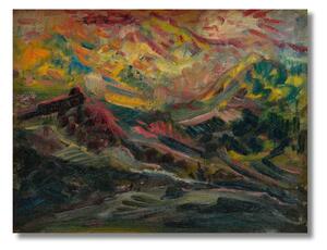 Obraz Arnold Peter Weisz-Kubínčan - Západ slnka na horách - S (40x30cm) 49€