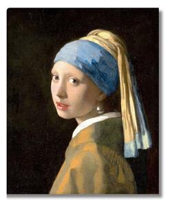Obraz Vermeer – Dievča s perlovou náušnicou - S (40x30cm) 49€