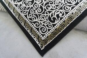 Berfin Dywany Kusový koberec Elite 3935 Black Gold - 120x180 cm