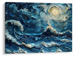 Obraz - Maľba oblohy a mora (70x50 cm)