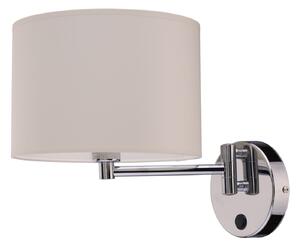 Nowodvorski HOTEL ECRU I 8980 | nástenná textilná lampa
