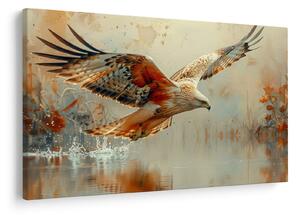 Obraz - Dravý vták (90x60 cm)