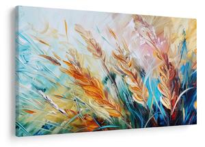 Obraz - Pšenica, abstrakcia (90x60 cm)