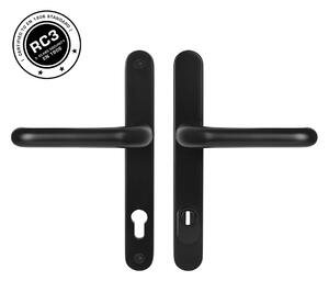 MPK - SECURO ALU A04 PLUS - SOU COSLAN kľučka/kľučka 92 mm Čierna matná