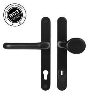 MPK - SECURO ALU A04 PLUS - SOU M1 COSLAN madlo/kľučka 92 mm Čierna matná