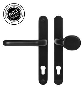 MPK - SECURO ALU A04 - SOU M1 COSLAN madlo/kľučka PZ 92 mm Čierna matná