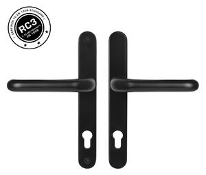 MPK - SECURO ALU A04 - SOU COSLAN kľučka/kľučka PZ 92 mm Čierna matná