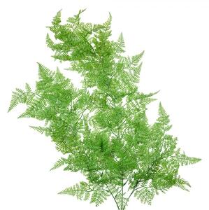 Umělá květina 80 cm zelený plast - 10*5*80 cm - Clayre & Eef