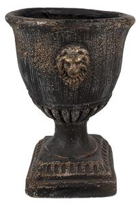 Granitový antik dekoratívny kvetináč - Ø 31*41 cm - Clayre & Eef