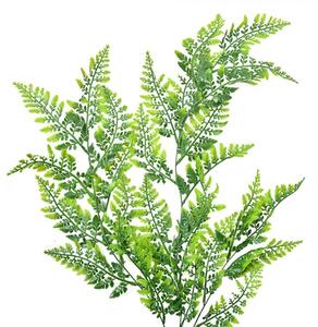 Zelená umelá previsnutá rastlina papradie - 75 cm - Clayre & Eef
