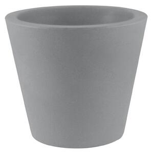 VONDOM - Kvetináč CONO Simple 40x35 - oceľovo sivý