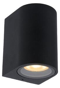 LUCIDE 69801/01/30 ZARO exteriérové nástenné svietidlo GU10 1x35W IP44 čierna