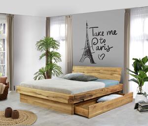 Luxusná dubová posteľ 180 x 200 , manželská posteľ Anika