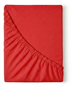 Kvalitex Prestieradlo bavlnené napínacie červené 80x200cm