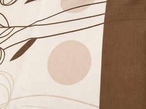 Bavlnené obliečky CAPONE krémové + povlak na vankúšik 40 x 50 cm zadarmo