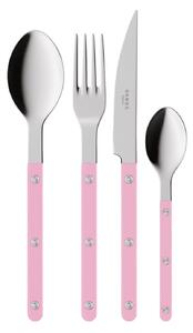 4-dielna sada príborov Bistrot Brillant – Pink