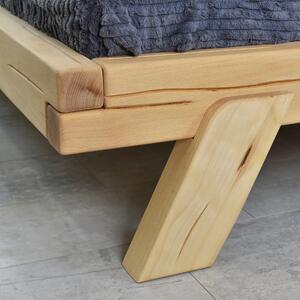 Manželská posteľ z bukového dreva