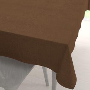 Biante Obdĺžnikový obrus/imitácia brúsenej kože Alcantara ALC-022 Hnedý 80x120 cm