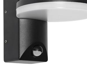 Vonkajšie nástenné svietidlo čierne vrátane LED IP54 pohybového senzora - Esmee