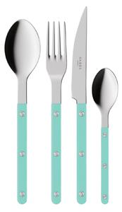 4-dielna sada príborov Bistrot Brillant – Turquoise