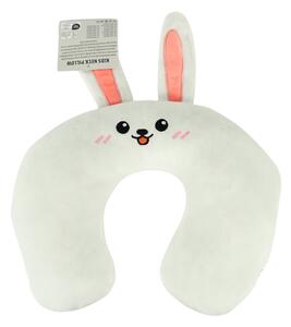 Cestovný vankúšik TRAVEL FRIENDS 33x25 cm plyšový - viac farieb Farba: Biela