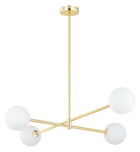 TK-Lighting - Vysoká stropná lampa Sarius Gold 4