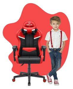 Hells Herná stolička pre deti Hell's Chair HC-1004 KIDS RED