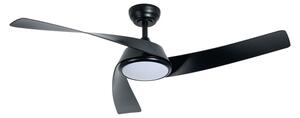 ZEVENTI - LED stropný ventilátor AERYS LED/24W/230V Wi-Fi Tuya čierna + DO