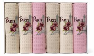 Didatex Kuchynské utierky Paris set 6 ks