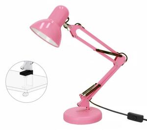 Stolná lampa AURIQ 1xE27/60W/230V ružová