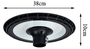 Brilagi-LED Vonkajšie pouličné svietidlo so stĺpom 3 m URBANSPARK LED/60W/230V čierne IP65