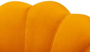Oranžová Trojmiestna pohovka Varenne 224 × 95 × 85 cm INTÉRIEURS 86