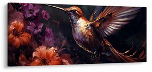 Obraz - Kolibrík (120x50 cm)