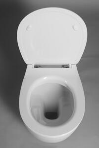 Isvea SENTIMENTI WC sedátko, SLIM, odnímateľné, Soft Close, biela (40D80200I)