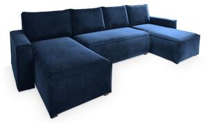 Účková rozkladacia sedačka Denim - modrá