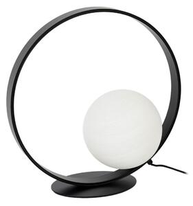 Stolové Lampa NOLA, Infinite, Čierna, Obývacia izba, Sklo, Moderný