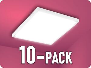 V-TAC LED prisadený panel s napájacím zdrojom 36W, 4320lm, 2v1/10-PACK! Farba svetla: Denná biela