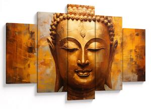 Obraz - Budha, olejomaľba (150x105 cm)