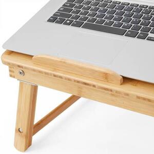 STÔL NA NOTEBOOK, prírodná farba, svetlohnedá, 66-75/35/21-29 cm Boxxx - Online Only kancelárie, Online Only