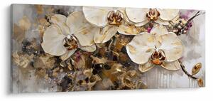 Obraz - Orchidey (120x50 cm)
