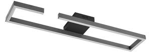 Lucande - Yvor LED Stropné Lampa Čierna