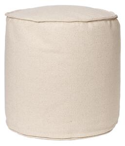 Ferm LIVING - Aun Cotton Taburetka Ø40 Off-White