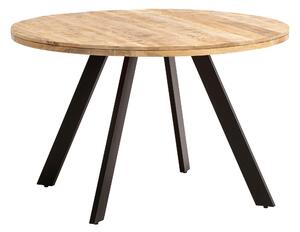 JEDÁLENSKÝ STÔL, mangové drevo, hnedá, 120/120/76 cm MID.YOU - Jedálenské programy, Online Only