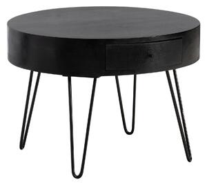 KONFERENČNÝ STOLÍK, čierna, drevo, 60/60/43 cm MID.YOU - Obývacie zostavy, Online Only