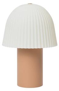 Ferm LIVING - Frill Prenosné Stolová Lampa Rose/White