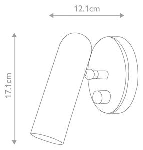 Hinkley HK-DAX1-HB - LED stmievateľné nástenné svietidlo DAX LED/9W/230V 3000K zlaté
