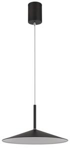 Globo 15635S - LED závesný luster na lanku LAMPONE LED/18W/230V 4000K čierny