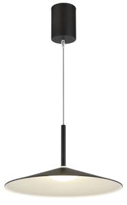 Globo 15635S - LED závesný luster na lanku LAMPONE LED/18W/230V 4000K čierny